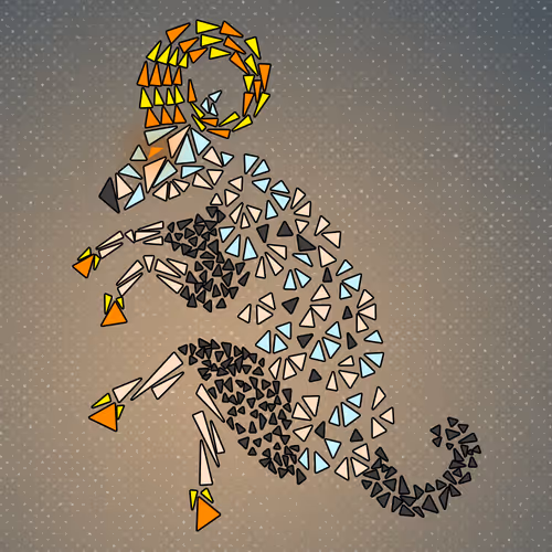 ZODIAC ARIES GEOMETRY