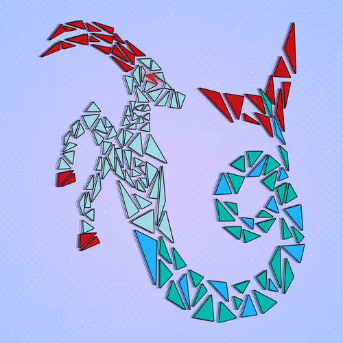ZODIAC CAPRICORN GEOMETRY