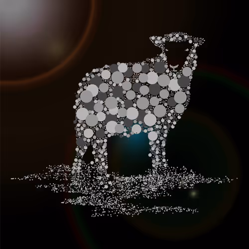 zodiac sign by a circle.