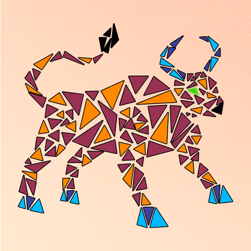 ZODIAC TAURUS GEOMETRY