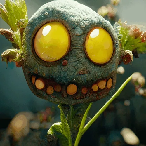 Zombie Plant's by Ai - old