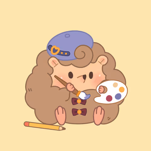 Fluffy Hedgehog by OparuCha