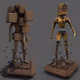 Relics of the binary void.