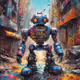 Creepy Robot: Miniature Robot series.