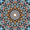 Mandala vector art - old