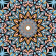 Mandala vector art - old