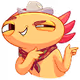 friendly axolotl