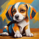Delusional AI dog.