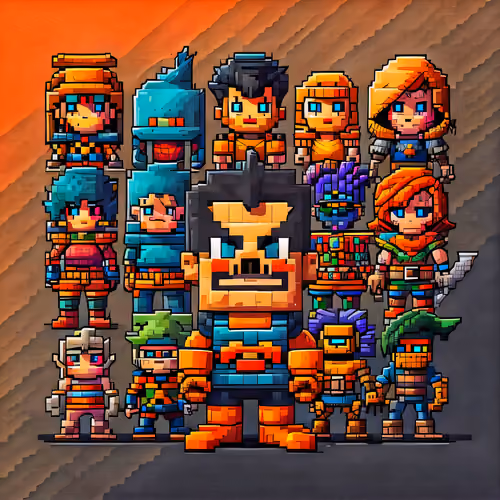 Dudes Pixels