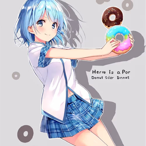 Donuts Girl 3