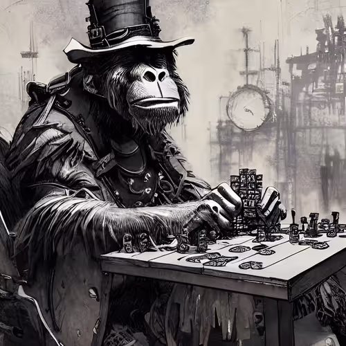Steampunk Apes Jazz Club