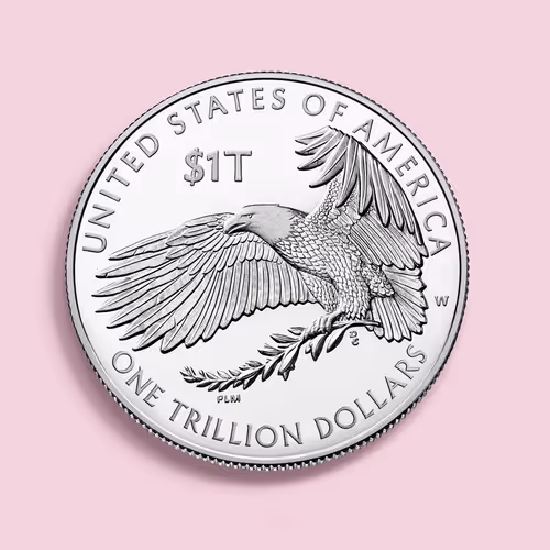 trillion dollar coin go brrr