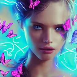 Weightless moments (AI + me)