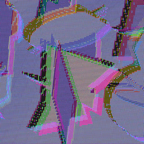 89 Bright x Empty Rooms by Casey REAS