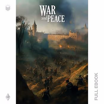 BOOK.io War and Peace (Eth)