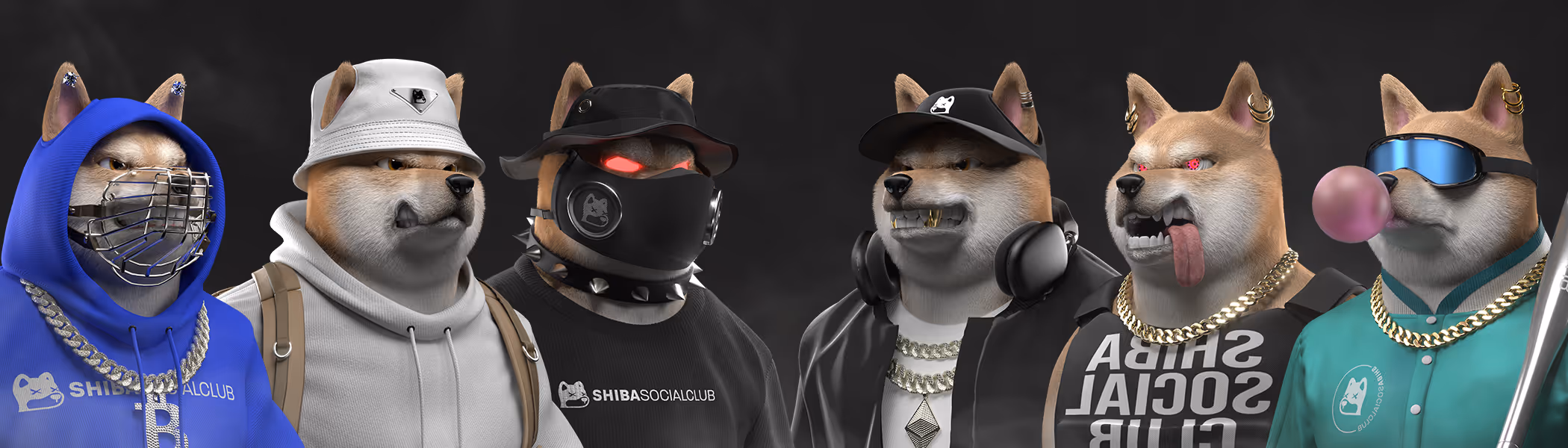 Shiba Social Club Official Collection banner