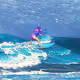 Gnarly Collab: Surfer @mari.salles_, AI Digital Art @jmmmmmmmmmp, Music Singela @lea_blua,