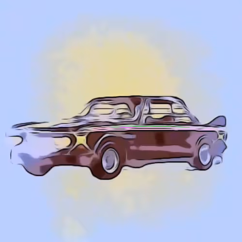 BMW CSL 1972 - old