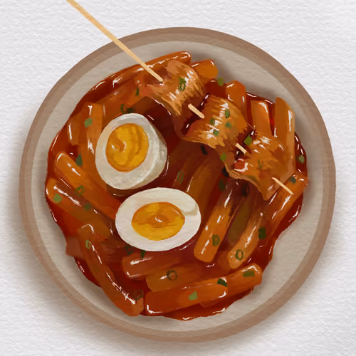 Digital Painting Food Illustrations