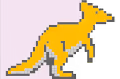 Crazy Pixel kangroo
