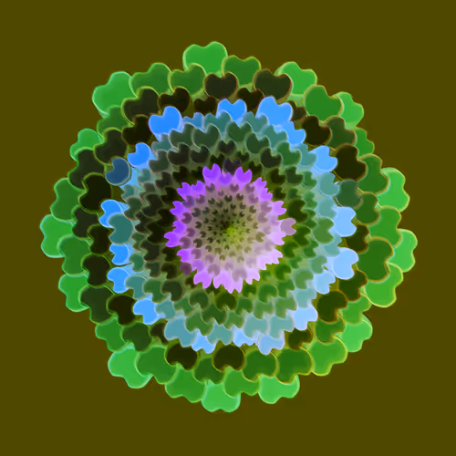 Fractal Bloom by Jen Stark