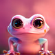 Cute and stylish frog life
