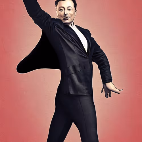 Elon Musk Dancing Like the World isn't Watching