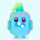 Pika-blue Robot - old