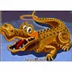 ArteyMano. Special Edition of Smug Crocodile.