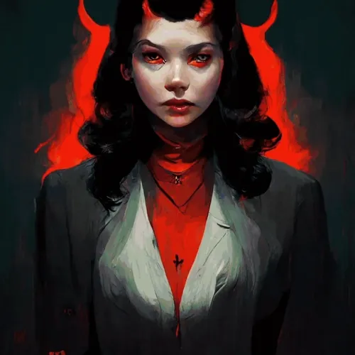 Mysterious&Woman