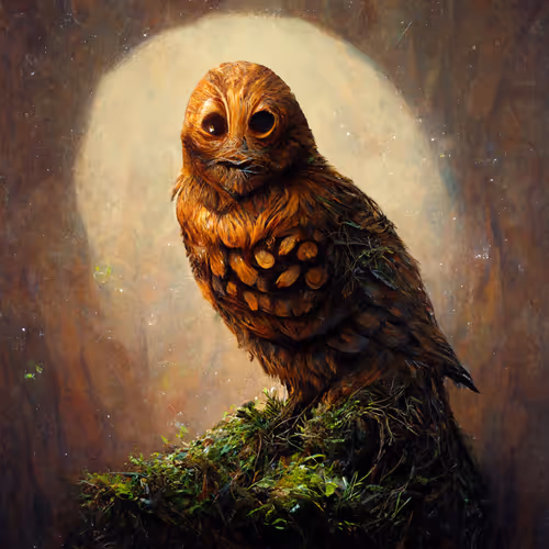Bronze Owl Nft