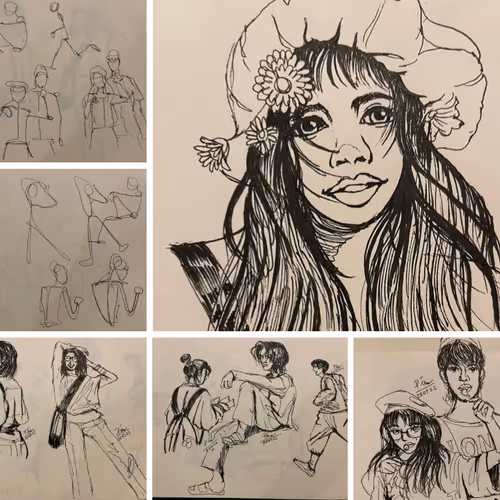 My Contour line arts