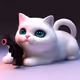 3DCATSWHITE NFT COLLECTION
