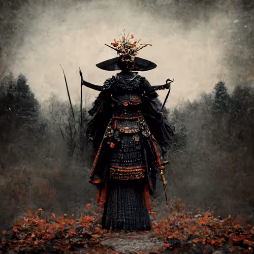 Realistic Samurai  Concept Art