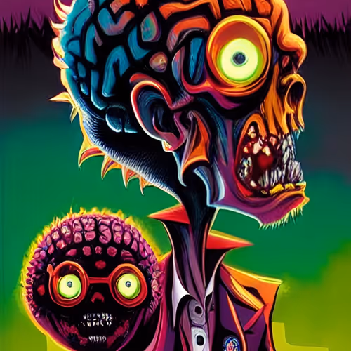 Zombies around the block - old