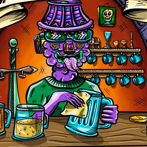 Corn Man's Galaktic Drawings