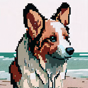 Cute Pixel Dog NFT