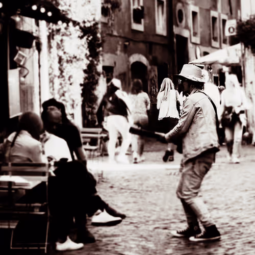 street portraits trastevere