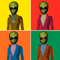 Alien Warholes