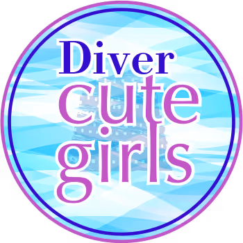 Diver cute girls