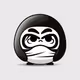 Daruma's Will for Happiness-Daruma Art On-chain-