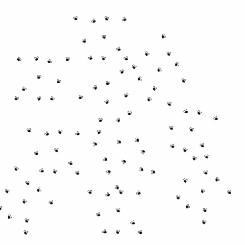 100 Flies