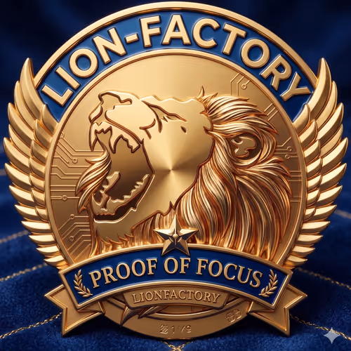 LION FACTORY PROOF OF FOCUS