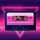 Audio tapes with the best of the 80's albums