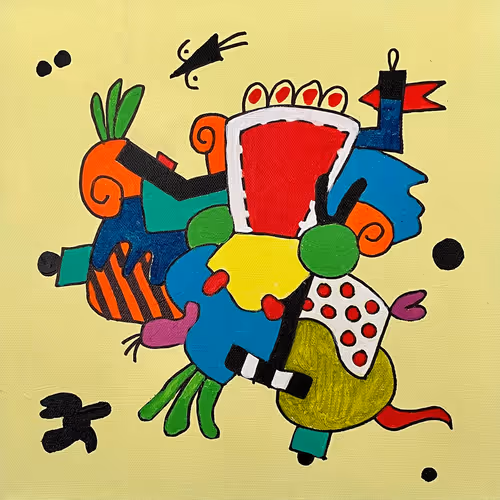 Fermenting Souls - paintings by Antoh Mansueto