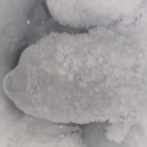 Home-grown ice in the freezer