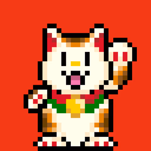 Murakami Lucky Cat Coin Bank