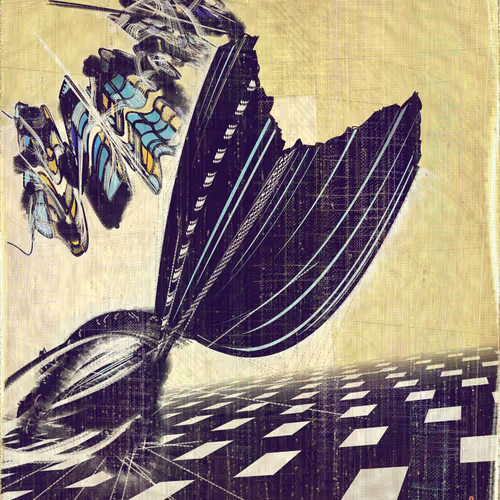Amplitudes Of Canvas By Harvey Rayner