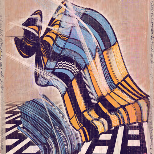 Amplitudes Of Canvas By Harvey Rayner