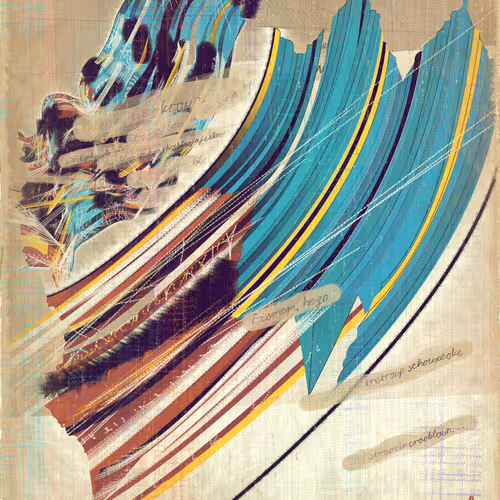 Amplitudes Of Canvas By Harvey Rayner